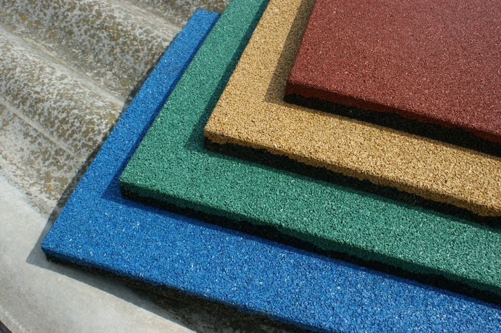 Продажа резиновой тротуарной плитки в Гарболово